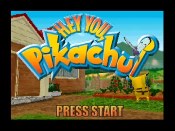 Hey You, Pikachu! (USA) screen shot title